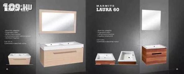 Tboss fürdőszoba bútor Nadja120-60